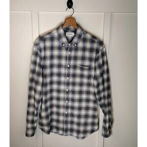 Men’s Taylor Stitch 42 Cotton Button Up Shirt – Small Flaws & Loose Buttons